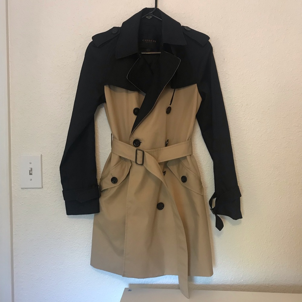 Coach Trench Coat Jacket